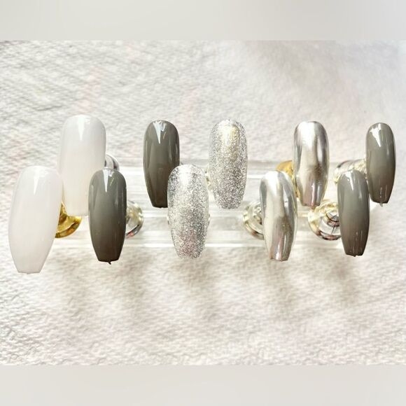 Winter vibes gel press-on nails - Picture 8 of 13